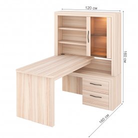 Письменный стол Нобиле СтУ-160 КК ПРАВ