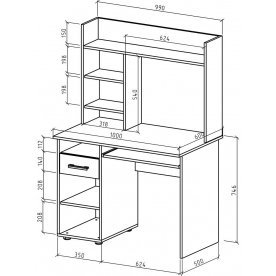 Письменный стол Остин-10