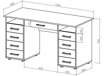 Письменный стол Остин-6Я