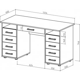 Письменный стол Остин-6Я