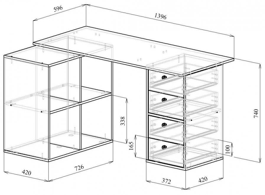 Письменный стол Прайм-78 угловой белый