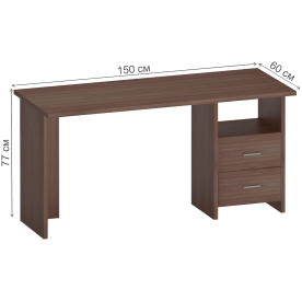 Письменный стол СКЛ-Прям150Р