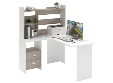 Письменный стол СКЛ-Угл130+НКЛ-120