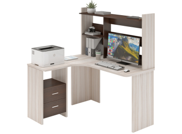 Письменный стол СКЛ-Угл130+НКЛ-130