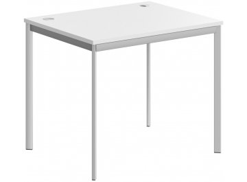 Письменный стол SkyLand СП-2.1S белый / алюминий
