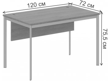 Письменный стол SkyLand IMAGO-S СП-2SD 1200х720х755