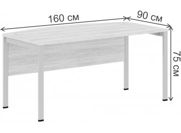 Письменный стол SkyLand XTEN-M XMET 169 1600х900х750