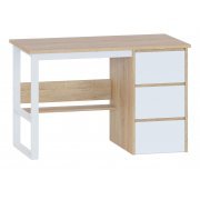 дуб сонома / белый