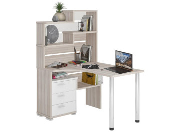 Письменный стол Жаспера-132-130 КБЕ левый