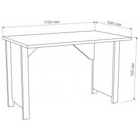 Письменный стол СТД-115 ШБЕ