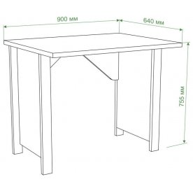 Письменный стол СТД-90 с ЯПД НБЕ