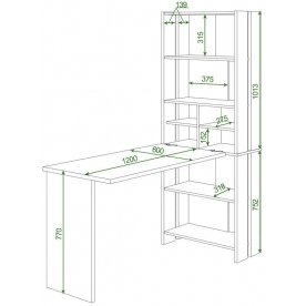 Письменный стол Лоревро-ОВХ