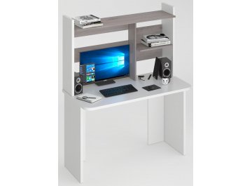 Письменный стол Беланта-Прям120Р(без тумбы)+НКЛ-120 БЕН