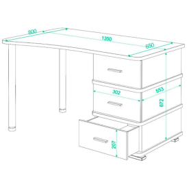 Письменный стол СД-35