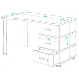 Письменный стол СД-35