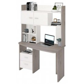 Письменный стол СКЛ-Крл120+НКЛХ -120 НБЕ ПРАВ