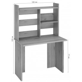 Письменный стол Беланта-Прям100(без тумбы)+НКЛ-100 КВ