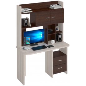 Письменный стол Беланта-Прям120Р+НКЛХ -120 КВ
