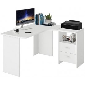 Письменный стол СКЛ-Угл 130 БЕ ПРАВ