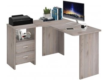 Письменный стол Беланта-Угл 130 Н ЛЕВ