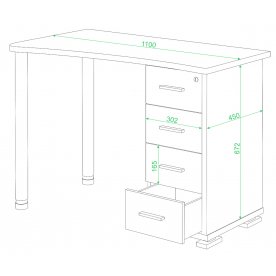 Письменный стол СКМ-50