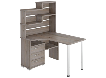 Письменный стол СР-132-130 БЕ-ЛЕВ левый нельсон