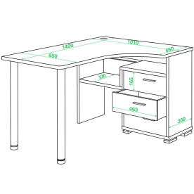 Письменный стол СР-132С-140