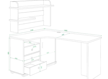 Письменный стол СР-145