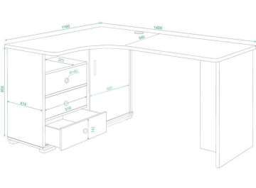 Письменный стол СР-145С