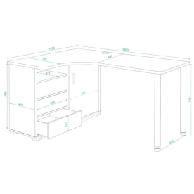 Письменный стол СР-145С