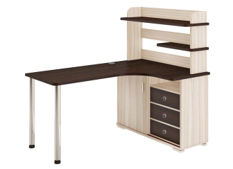 Письменный стол Жаспера-165М КВВ правый