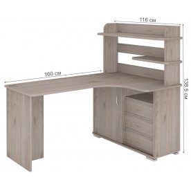 Письменный стол СР-165М Н-ПРАВ правый