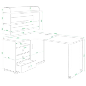 Письменный стол СР-165М