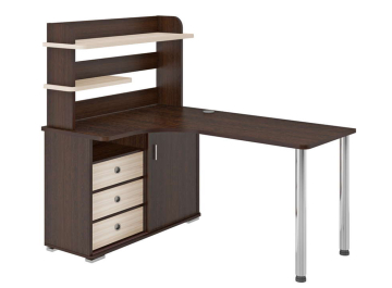 Письменный стол Жаспера-165М ВКВ левый