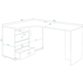 Письменный стол СР-165С