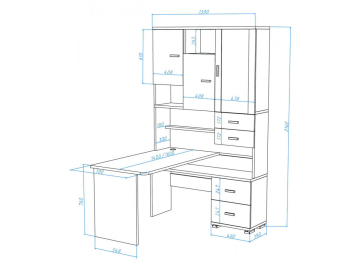 Письменный стол СР-620/160