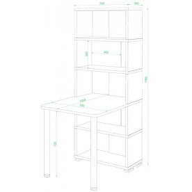 Письменный стол СБ-10М/5