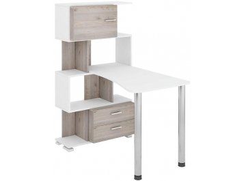 Письменный стол СЛ-5-4СТ-2+БД+БЯ БЕ