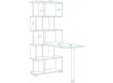 Письменный стол СЛ-5СТ БЕНБЕ