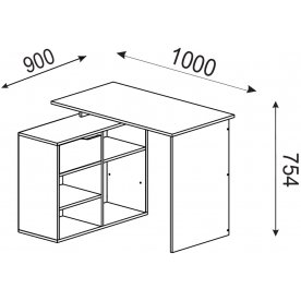 Письменный стол Тип 10