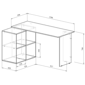 Письменный стол Прайм-66