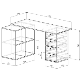 Письменный стол Прайм-78