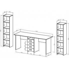 Письменный стол Лайт 11
