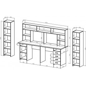 Письменный стол Лайт-13