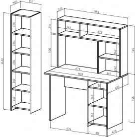 Письменный стол Лайт-3