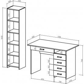 Письменный стол Лайт-5Я