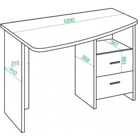 Компьютерный стол 120х60