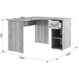 Компьютерный стол 1200 Лайт-1