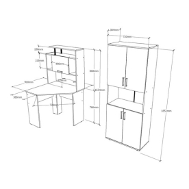 Компьютерный стол Джаз-22