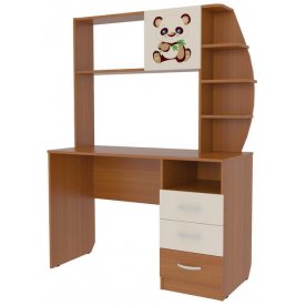 Компьютерный стол Галерея 1200 (с радиусной надстройкой)